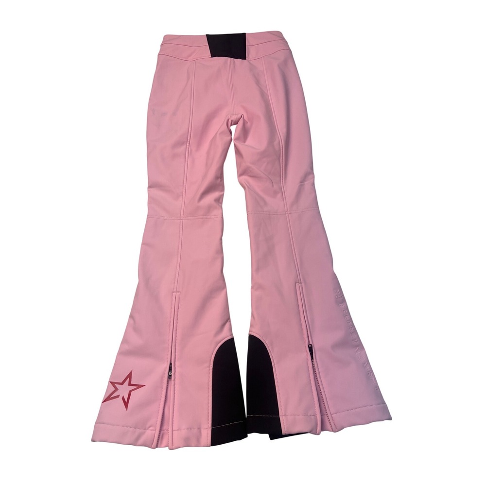 Perfect Moment Aurora Flare Ski Pants Pink Womens Medium Softshell Star Logo - Picture 7 of 8